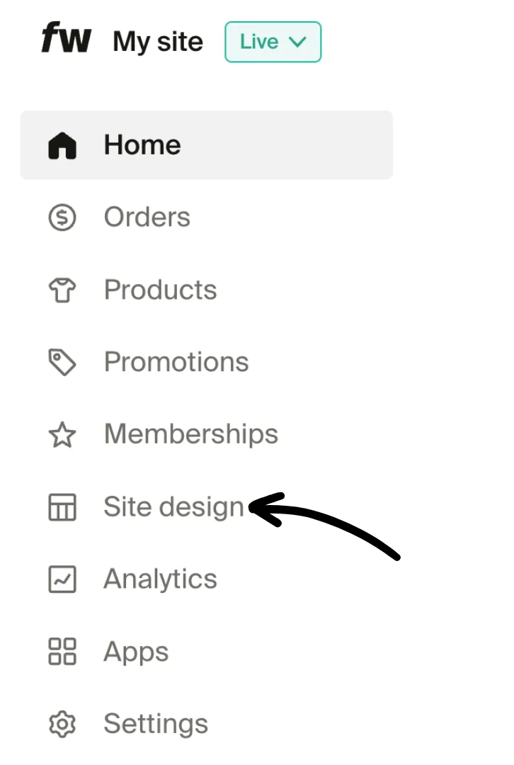 Click Site design